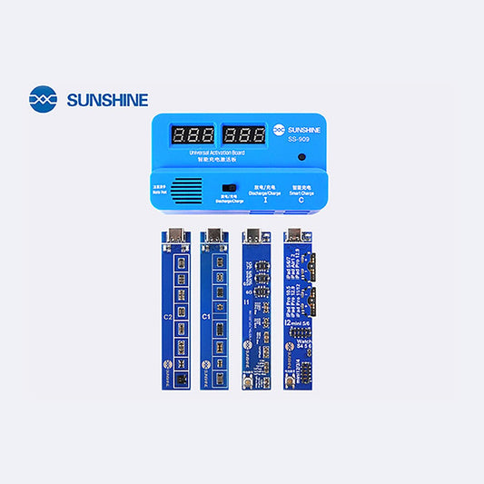 SUNSHINE SS-909 universal charge activation board V6.0 with cables and connectors