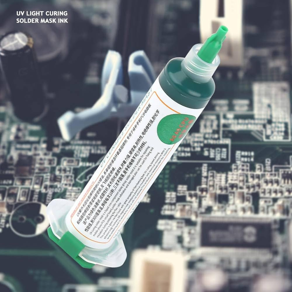 UV Curable Solder Mask Repairing Paint (Green)