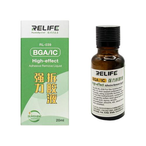 Dung dịch tẩy keo đen epoxy IC BGA Relife RL-039 (20ml)