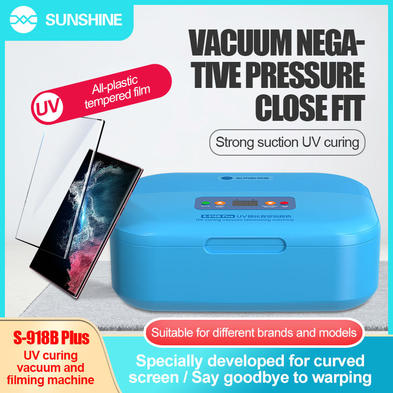Máy dán phim hút chân không UV SUNSHINE S-918B Plus