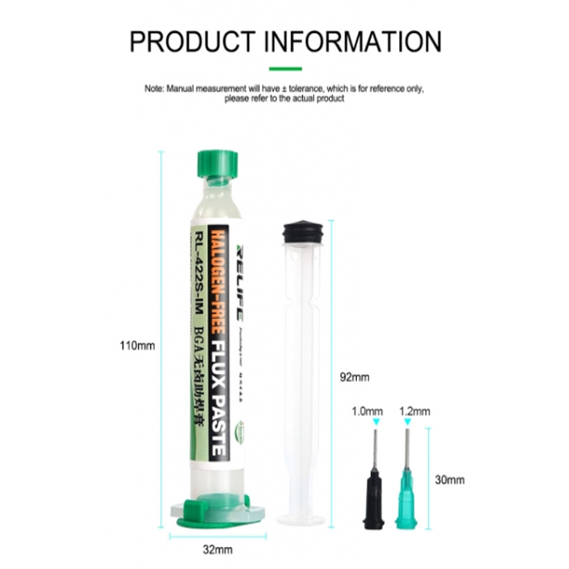 RELIFE RL-422S-IM Halogen free Flux Paste(LEAD-FREE)