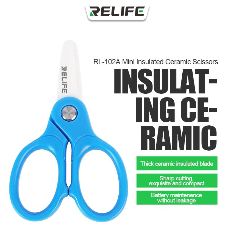 Kéo gốm cách điện mini RELIFE RL-102A