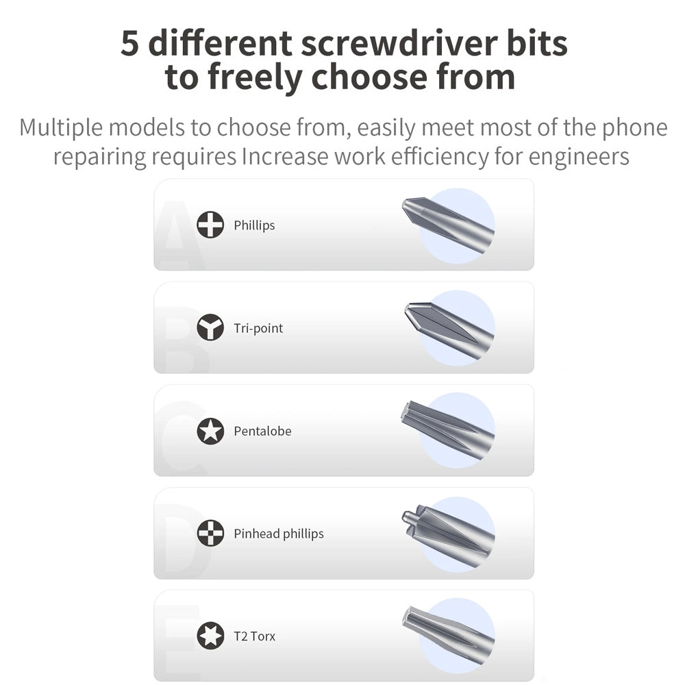QianLi 2D Flyfish Screwdriver Professional Mobile Phone Repair