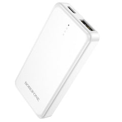 BOROFONE BJ48 mini portable power bank(2500mAh) White