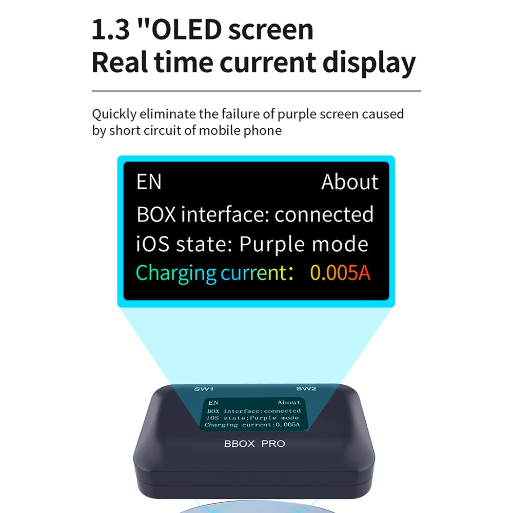 JCID B-BOX PRO Unlock Nand Data Modify for iPhone & iPad (Purple Screen Box Upgrade)