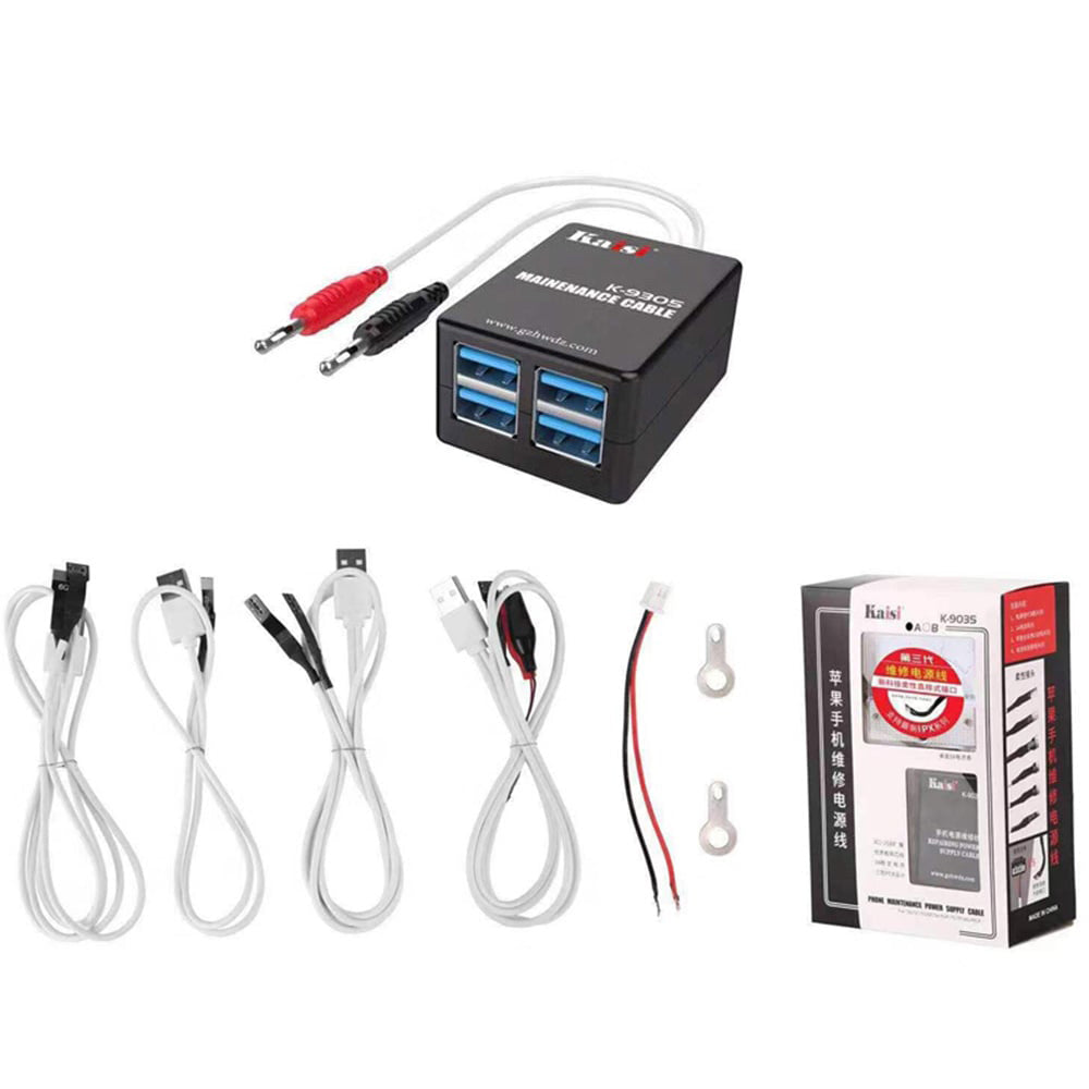 Kaisi K-9035 Power Supply Cable With Multimeter For iPhone 5S-XR
