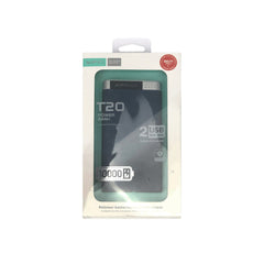 Xipin 10000mAh, 2 usb output, rubber housing