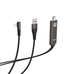 Hoco Lightning To HDMI cable 200cm UA14 [Black]