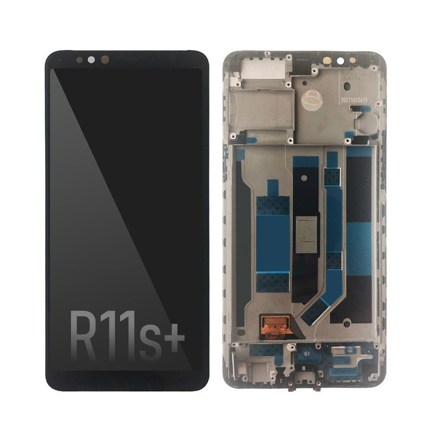 OPPO R11s Plus LCD Screen Digitizer with Frame