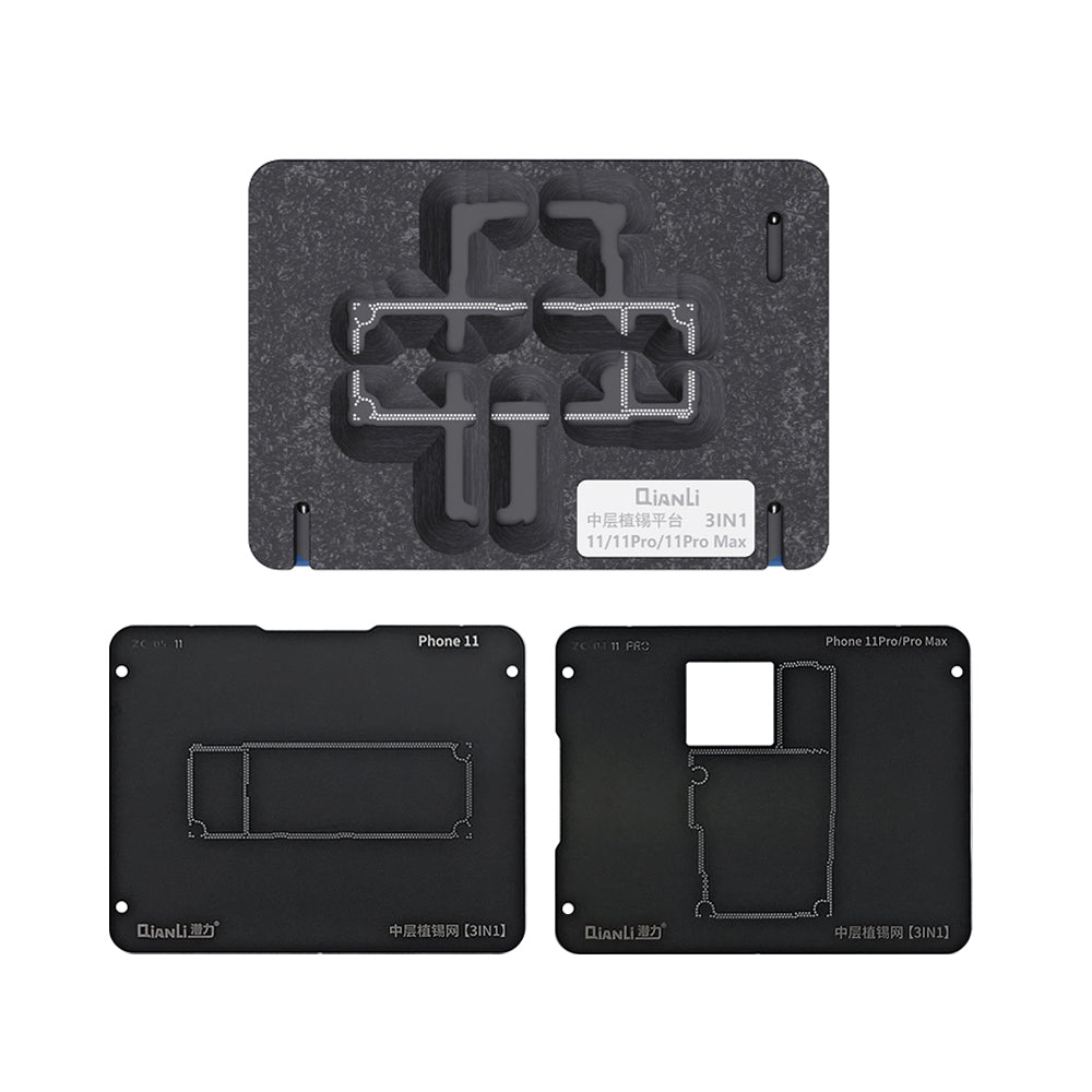 QianLi Middle Frame Reballing Platform for iPhone 11 / 11 Pro / 11 Pro Max