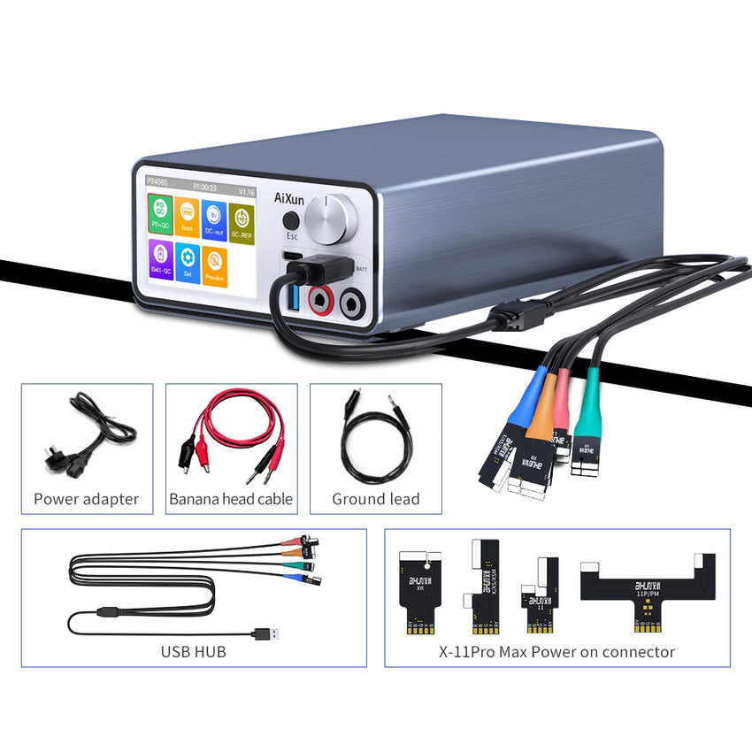 AIXUN P2408S Intelligent Voltage Regulator Power Supply (International Plug)