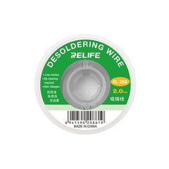 RELIFE RL-20A Desoldering Wire 2.0MM
