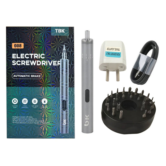 TBK BK008 Cordless Precision Electric Screwdriver Set (Type A Plug)