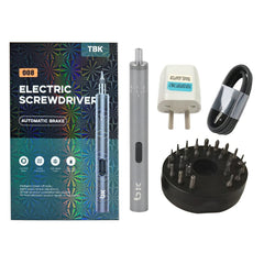 TBK BK008 Cordless Precision Electric Screwdriver Set (Type A Plug)