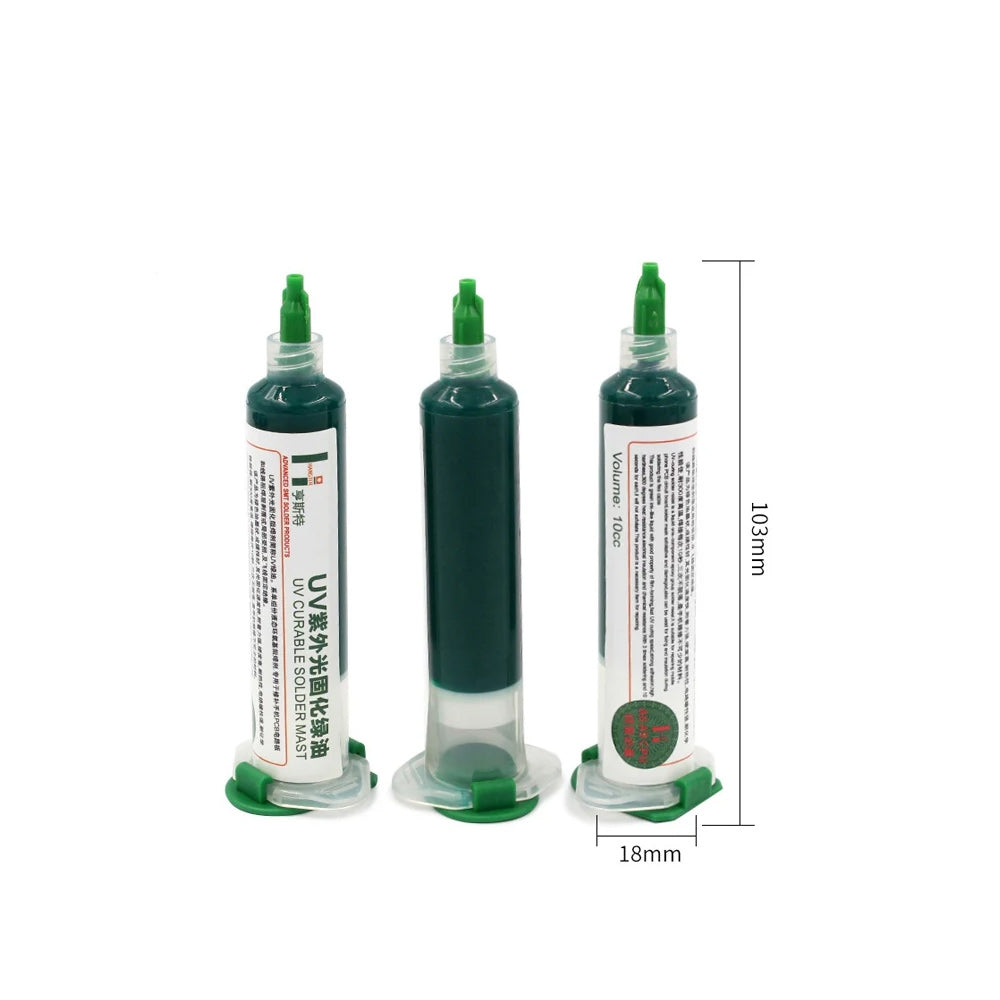 UV Curable Solder Mask Repairing Paint (Green)