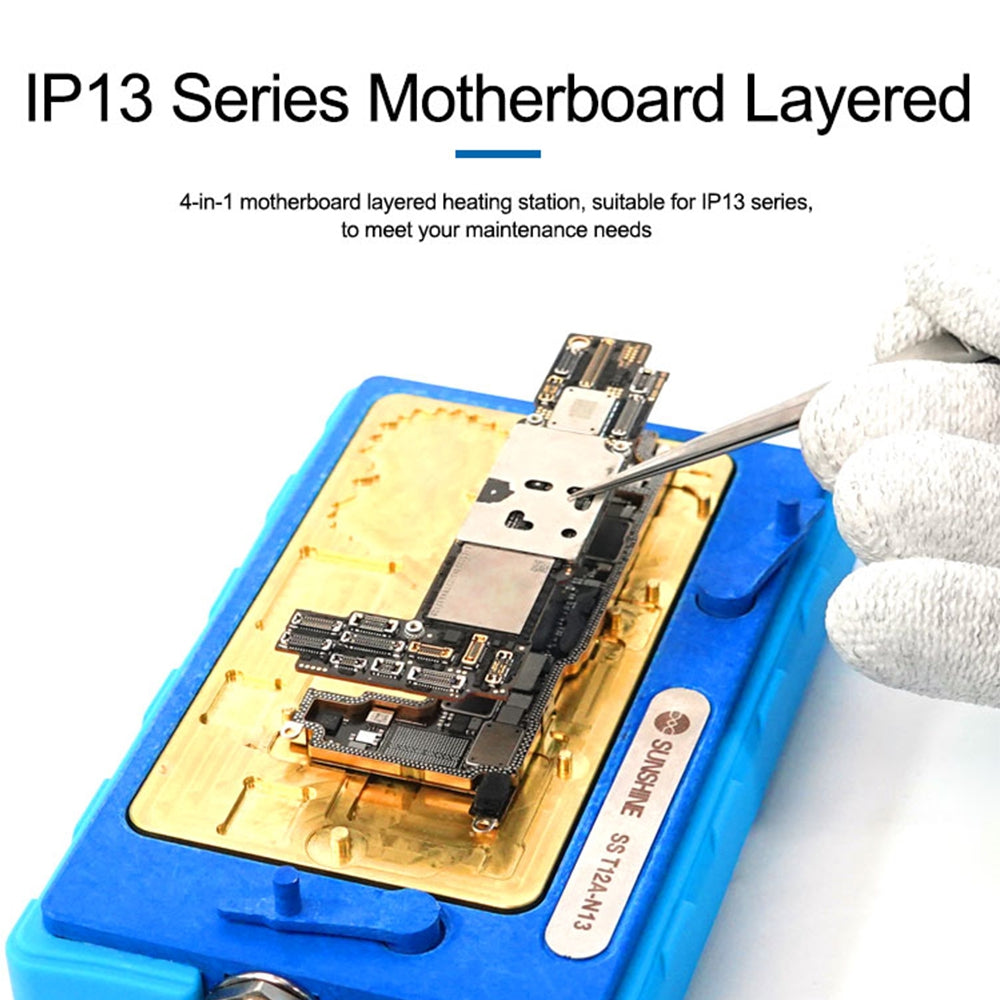 SUNSHINE SS-T12A-N13 Motherboard Heating Station for iPhone 13 Series