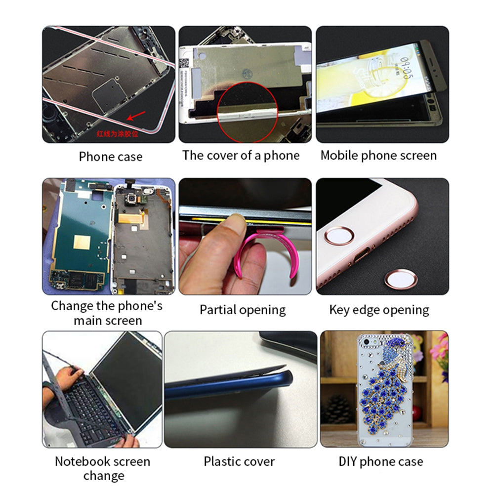 RELIFE CP-0001 Transparent Glue For Phone Frame / Display / Back Cover Repair 50ml