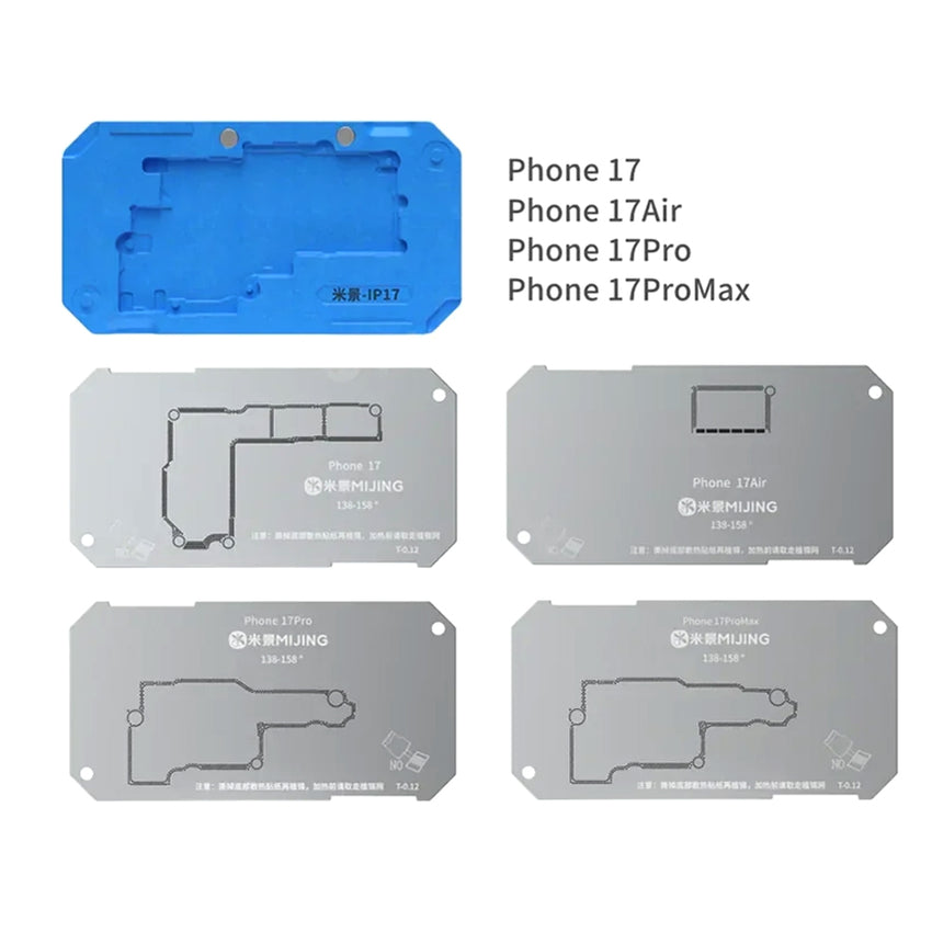 Mijing Z20 Max Motherboard Middle Layer Planting Tin Platform for iPhone 17 Series