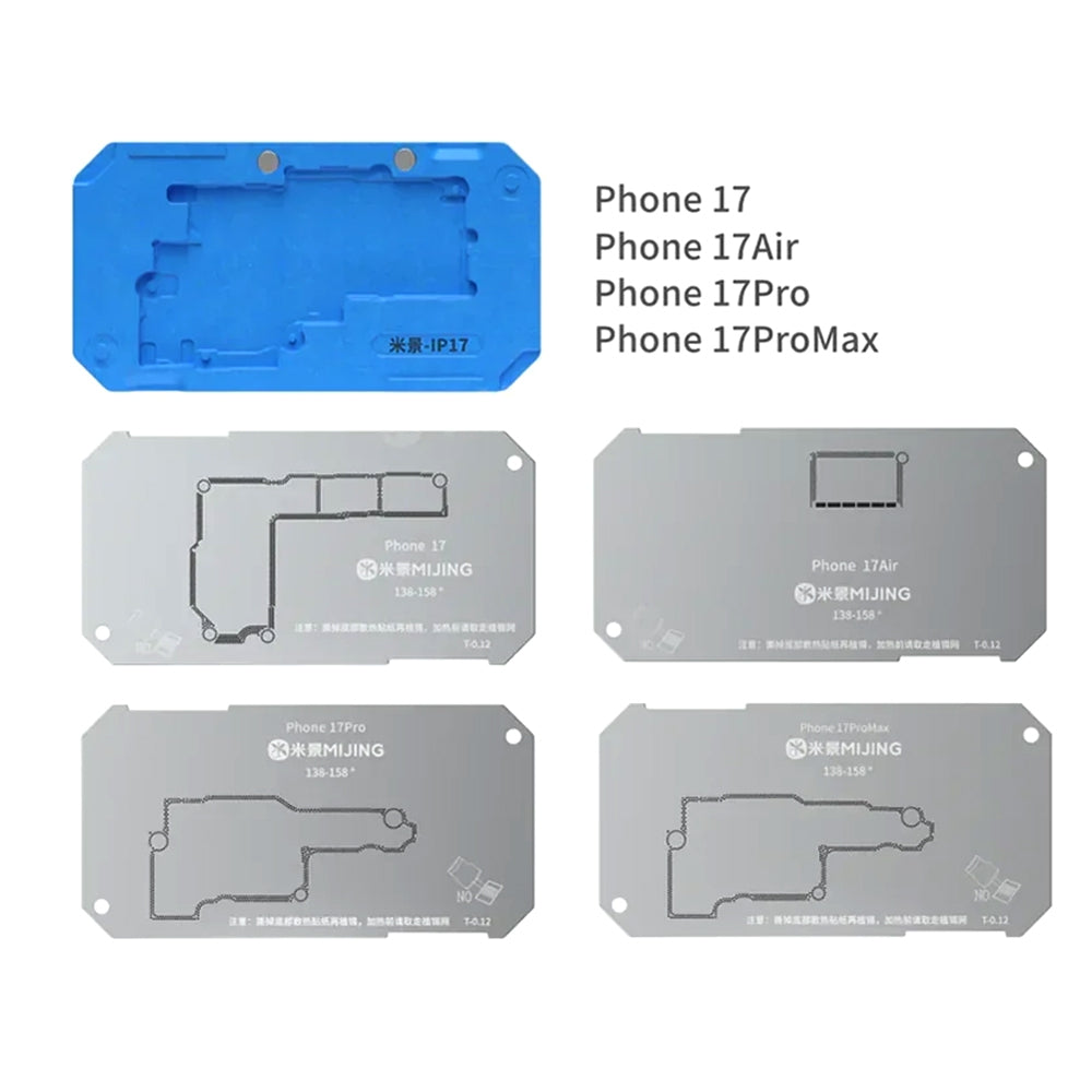 Mijing Z20 Max Motherboard Middle Layer Planting Tin Platform for iPhone 17 Series