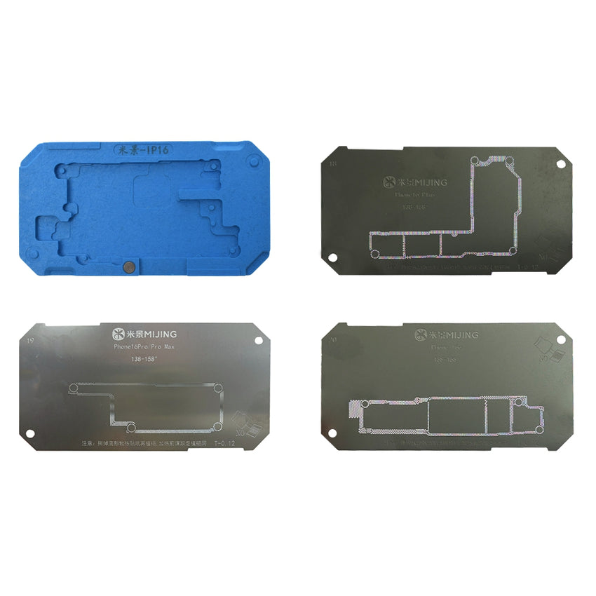 Mijing Z20 Max 4-in-1 Motherboard Middle Layer Planting Tin Platform for iPhone 16 Series