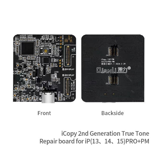 Qianli iCopy 2nd Generation True Tone Repair board for iPhone 13 Pro / 13 Pro Max / 14 Pro / 14 Pro Max / 15 Pro / 15 Pro Max