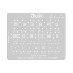 AMAOE BGA Reballing Stencil With CPU Position Hi1 for Huawei