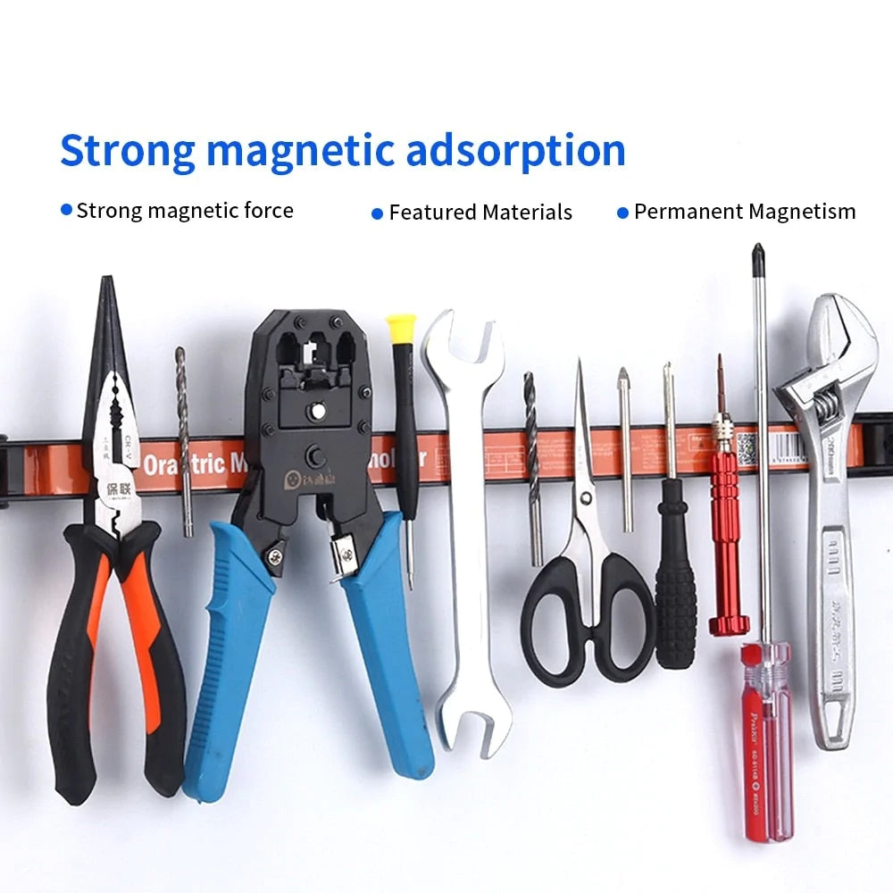 8-inch Orantric Magnetic Tool Holder Metal Magnet Tool Organizer Bar