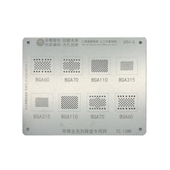 MiJing Universal Hard Disk BGA Reballing Stencil for iPhone / iPad All Series