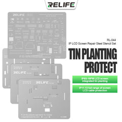 RELIFE RL-044 IP LCD Flex Protection Steel Stencil*iPhone 6S to 16 Pro Max