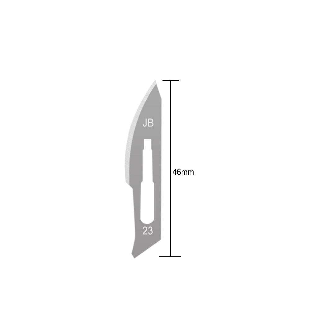 Stainless Steel Surgery Handle +10PCS No.23 Blades