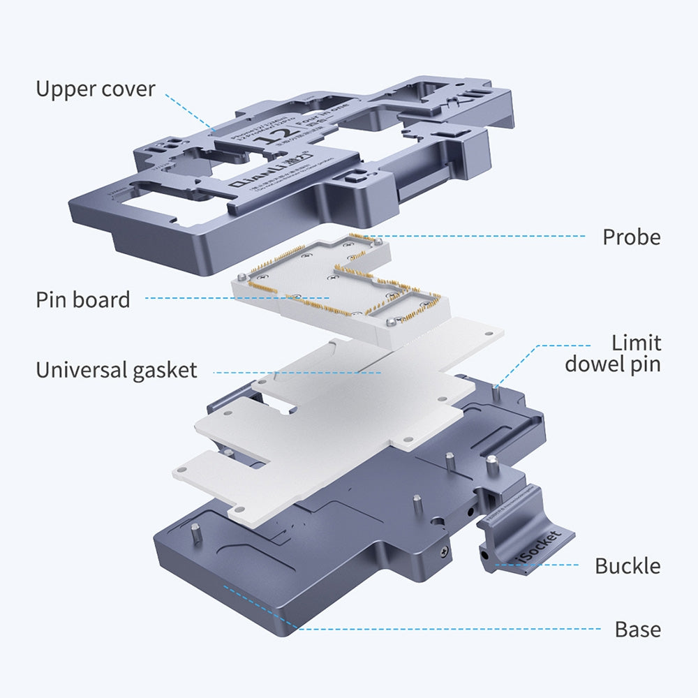 Qianli iSocket Motherboard Layered Test Frame for iPhone 12 / 12 mini / 12 Pro / 12 Pro Max