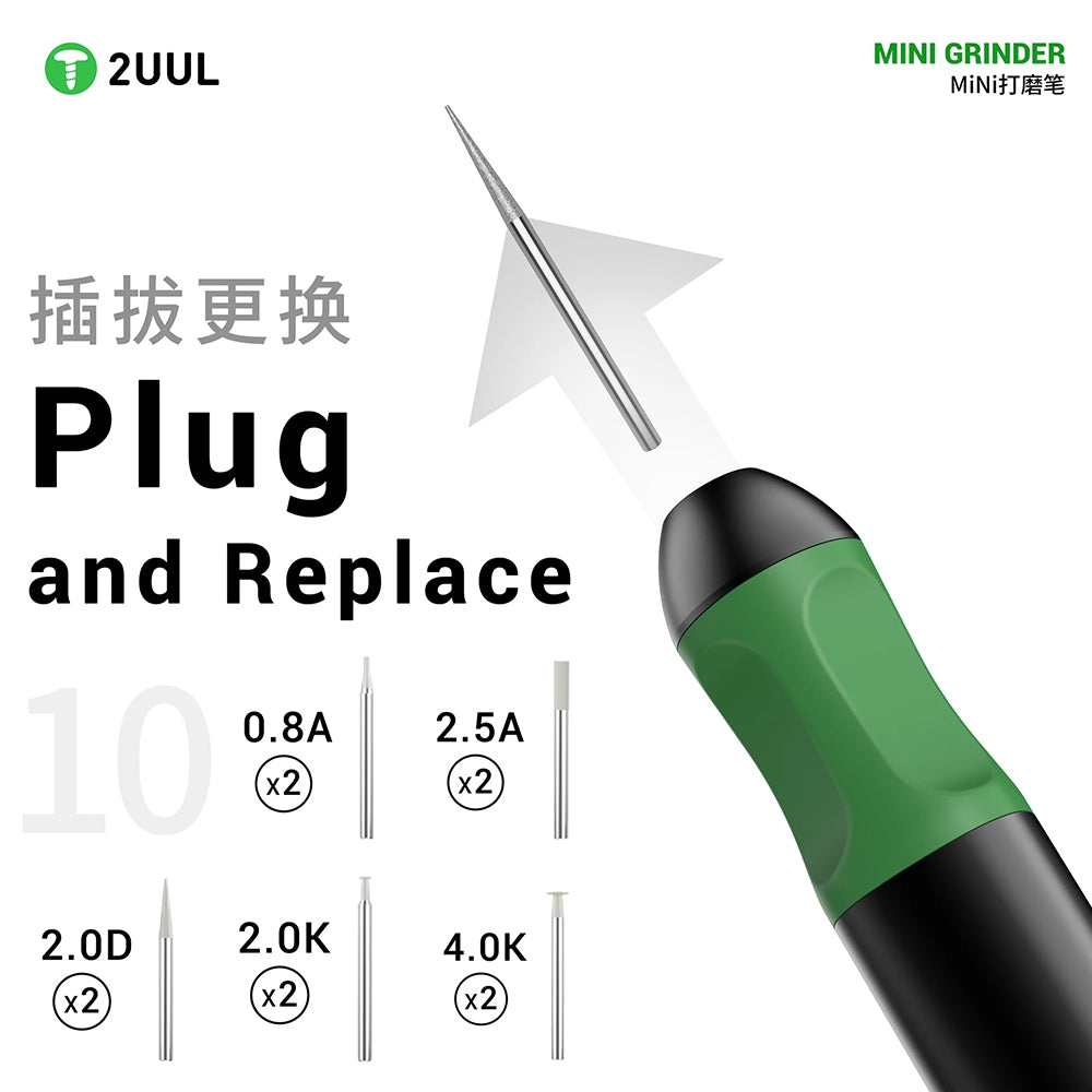 2UUL DA86 Mini Grinder for Phone Repair