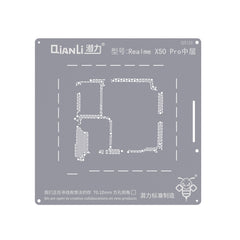 QianLi Bumblebee BGA Reballing Stencil Middle Layered (QS133) for Realme X50 Pro
