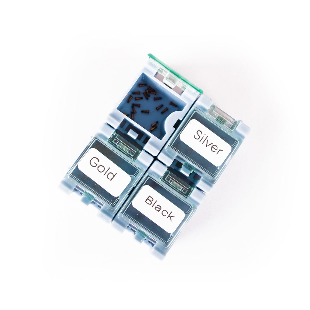 Small SMD Component Storage Modular Snap Boxes (6 packs)
