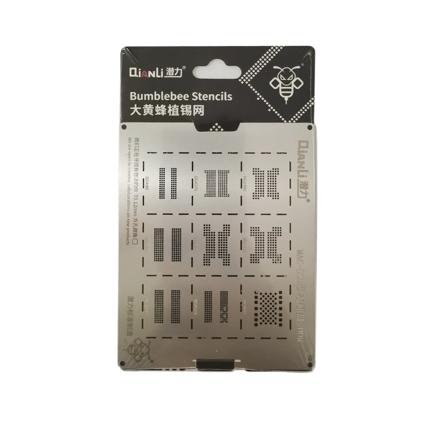 QianLi Bumblebee BGA Reballing Stencil (QS93) for MAC SSD / DDR