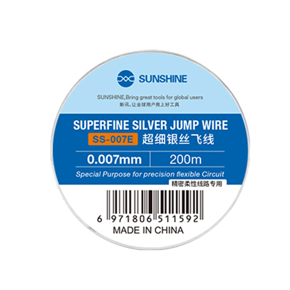 SUNSHINE SS-007E Superfine Silver Jump Wire