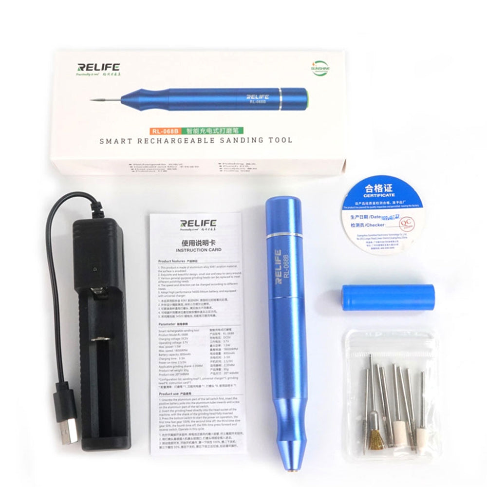 RELIFE RL-068B Smart Rechargeable Sanding Tool