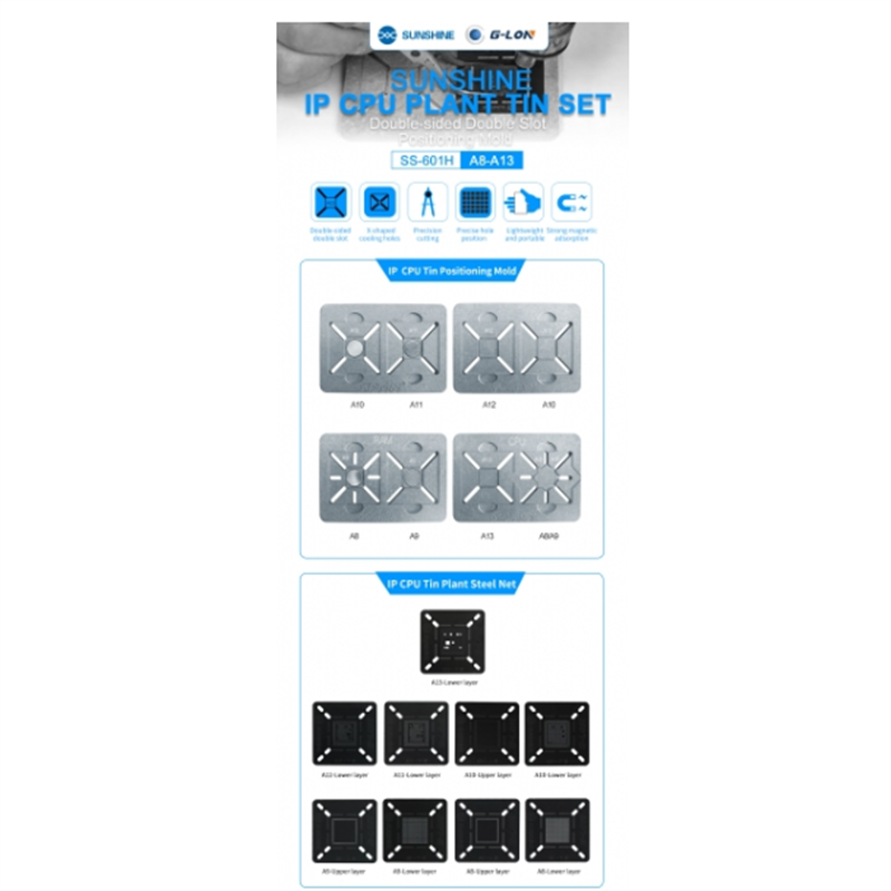 Hệ thống trồng chì SUNSHINE SS-601H A8-A13 cho CPU iPhone