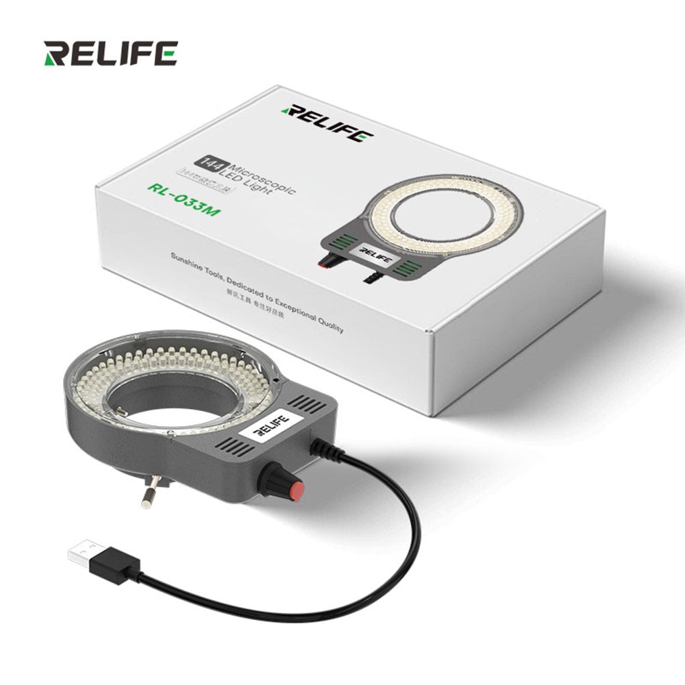 RELIFE RL-033M 144 USB Microscope LED light-Gray