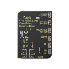 Quianli-Battery Test Board V1.5 for iPhone 6-14 pro max