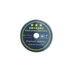 Gold Steel Wire for Screen Repair 0.03MM*100M