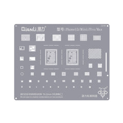 QianLi Bumblebee BGA Reballing Stencil Planting Tin (QS161) for iPhone 13 mini / 13 / 13 Pro / 13 Pro Max