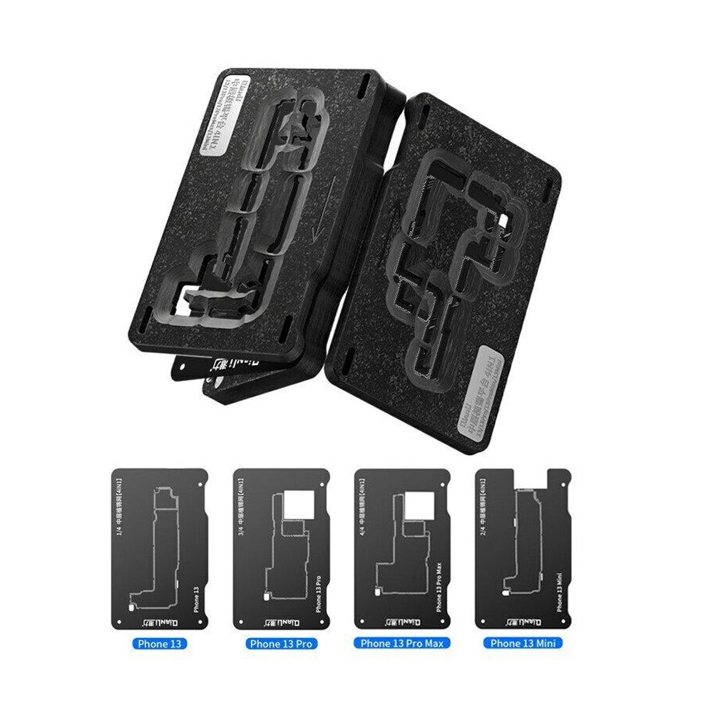 QianLi Double-side Use Middle Frame Reballing Platform for iPhone 13 mini / 13 / 13 Pro / 13 Pro Max