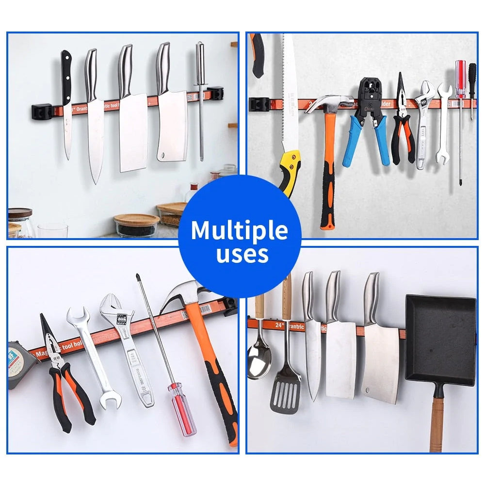8-inch Orantric Magnetic Tool Holder Metal Magnet Tool Organizer Bar