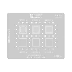AMAOE BGA Reballing Stencil With CPU Position HU1 for Huawei HiSilicon