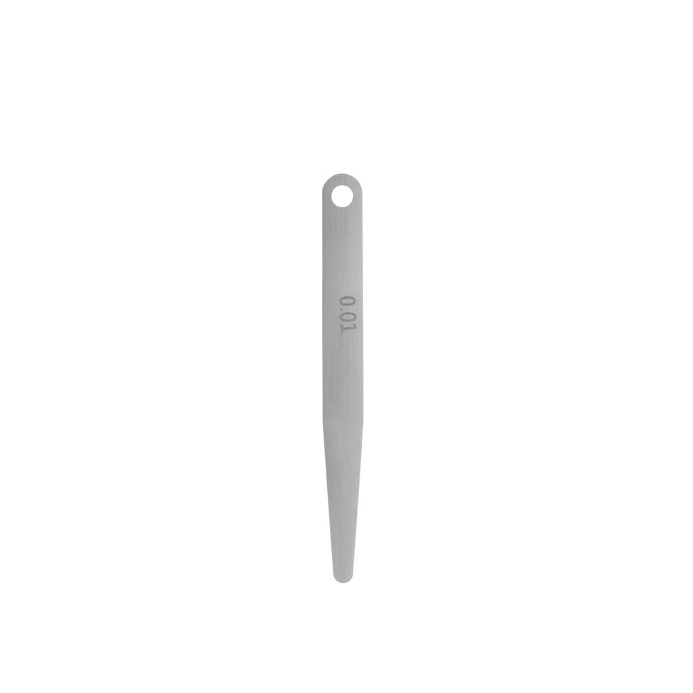 Feeler Gauge 0.01mm Gap Measuring Tool (10 PCS)