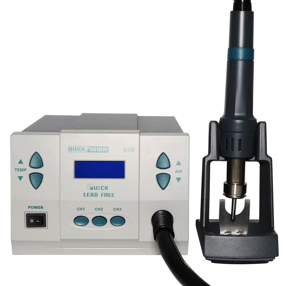 QUICK 861DW 1000W Hot Air Rework Station (Straight Wind)