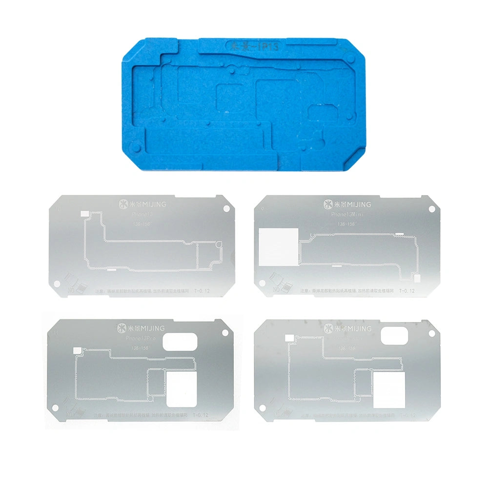 Mijing Z20 Max Motherboard Middle Layer Planting Tin Platform for iPhone 13 Series