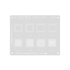 MiJing Universal CPU BGA Reballing Stencil for iPhone A8 / A9 / A10 / A11