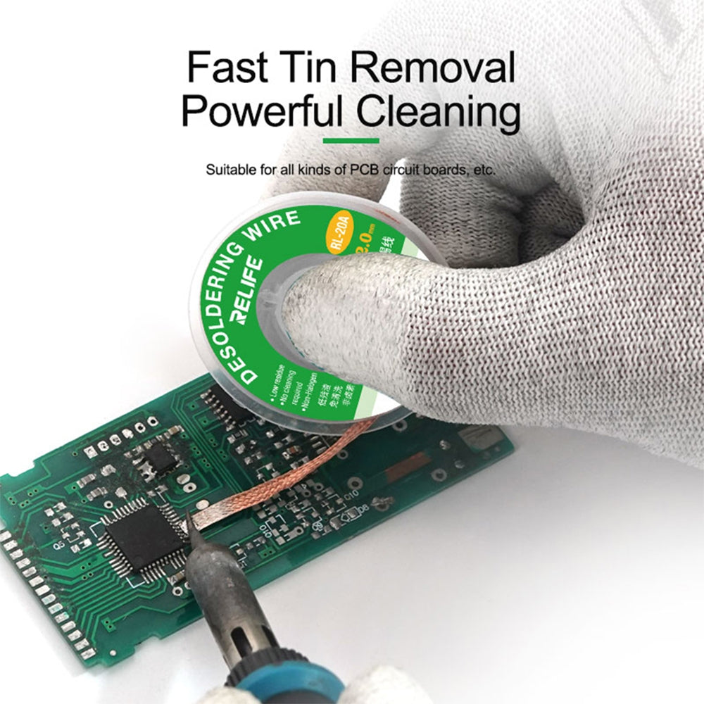 RELIFE RL-20A Desoldering Wire 2.0MM